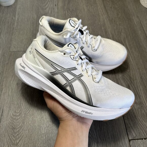Asics Shoes - Asics Womens Gel Kayano 30 1012B615 White Running Shoes Sneakers Size 7